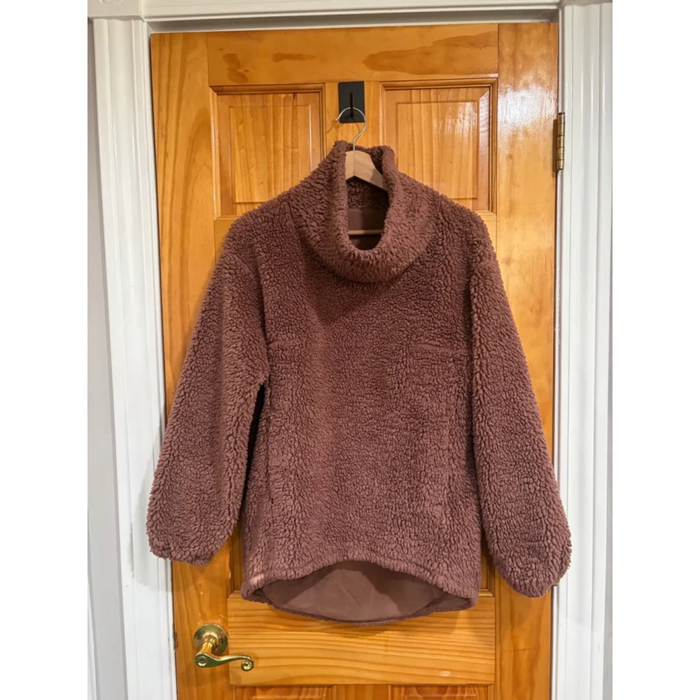 Lululemon Warmth Restore Long Pullover in Smoky Topaz Size 4